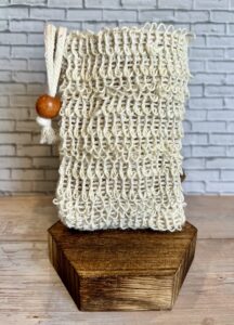 sisal soap bag