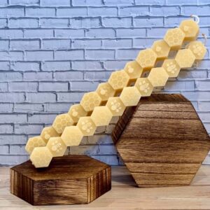 bee and honeycomb stick