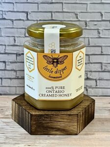creamed honey jar 