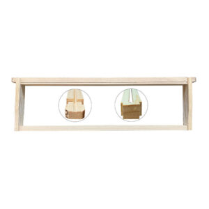 Unassembled Medium Frames for Beeswax Foundation unassembled medium frames for wax foundation