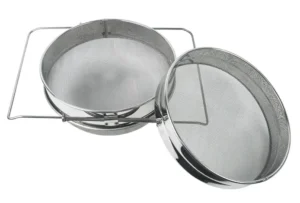 double honey strainer sieve
