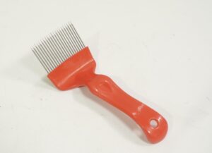 bent needle uncapping fork