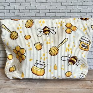 bees and honey bag